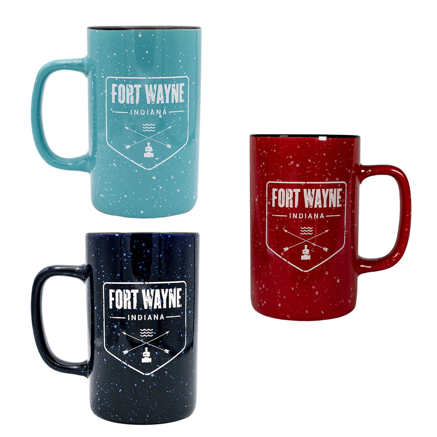 Tall Camping Style Mug - 18oz | Visit Fort Wayne